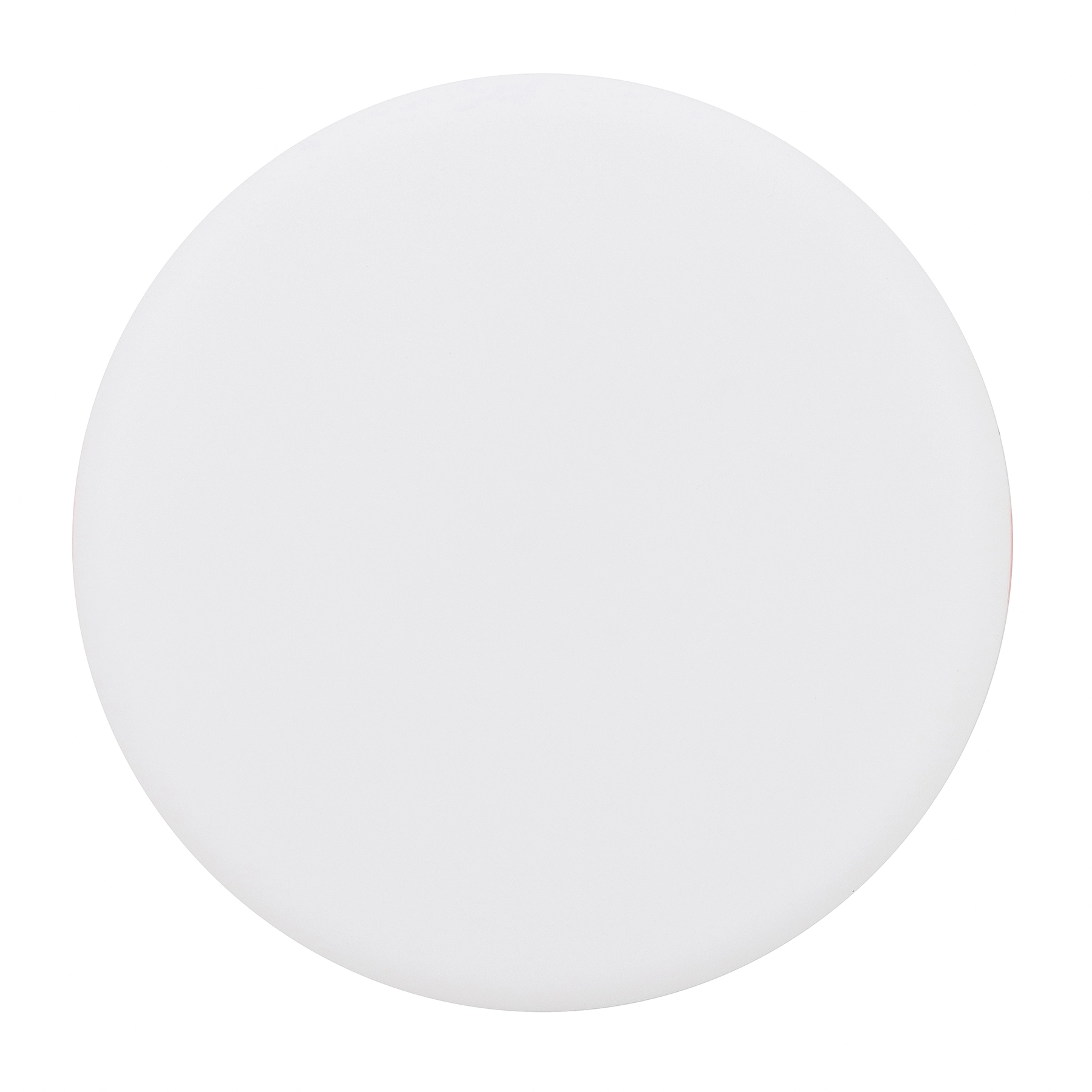 Painel de Led Embutir ou Sobrepor Redondo Borda Infinita Luz Branca 24W Black & Decker 17,8x4,6cm Branco Bivolt
