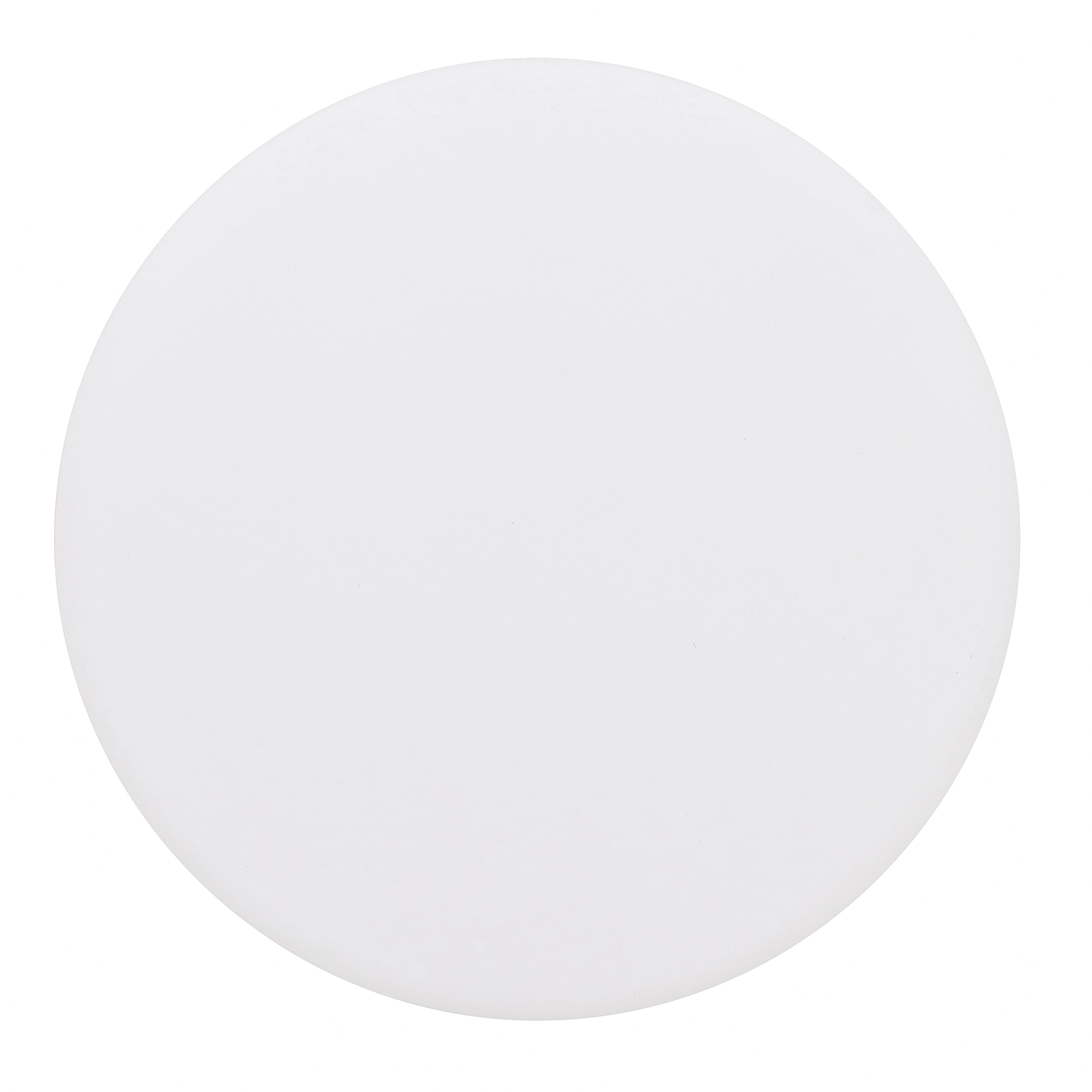 Painel de Led Embutir ou Sobrepor Redondo Borda Infinita Luz Amarela 32W Black & Decker 22,8x4,6cm Branco Bivolt