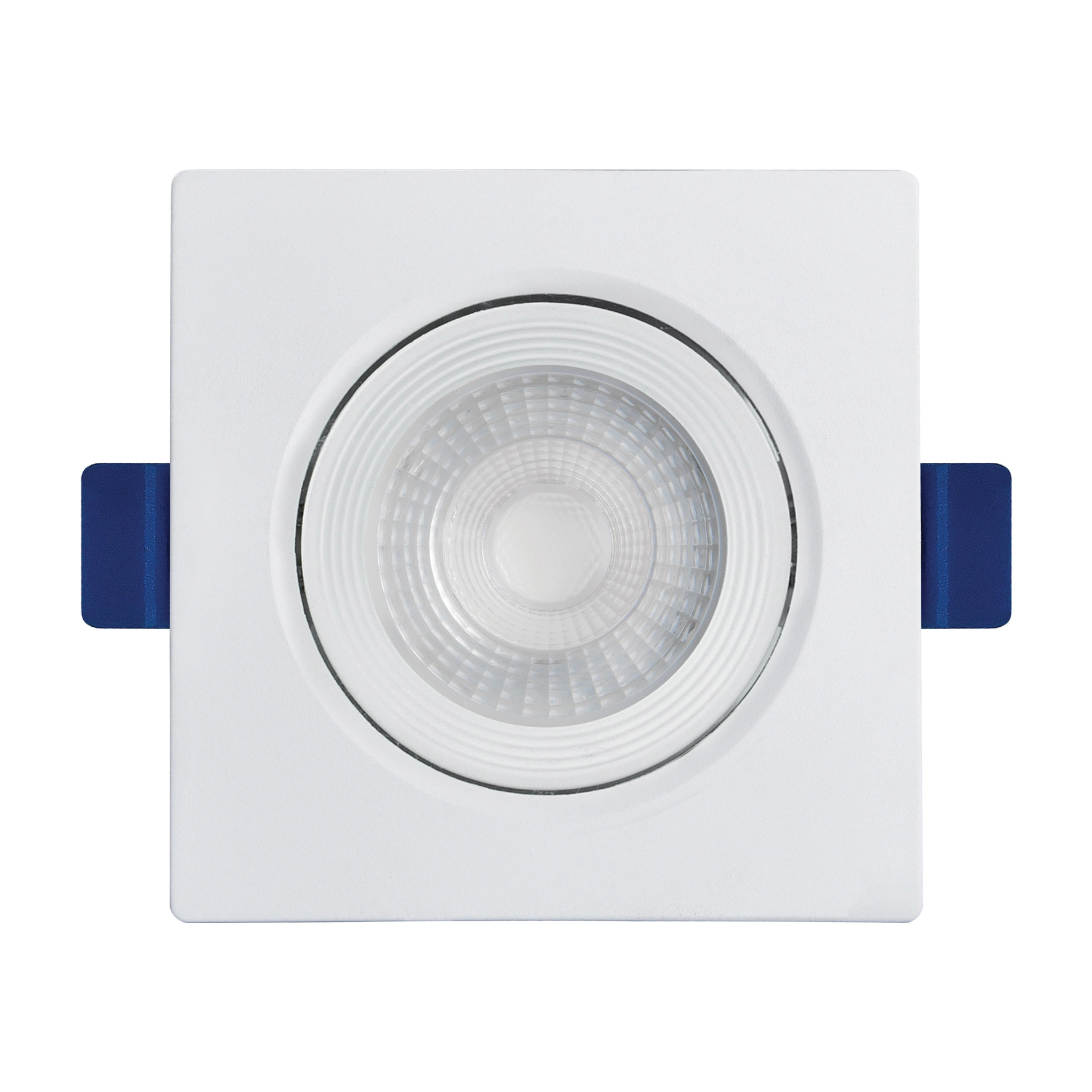 Spot Quadrado Branco de Embutir LED 3W Luz Branca Eco Black+Decker Bivolt