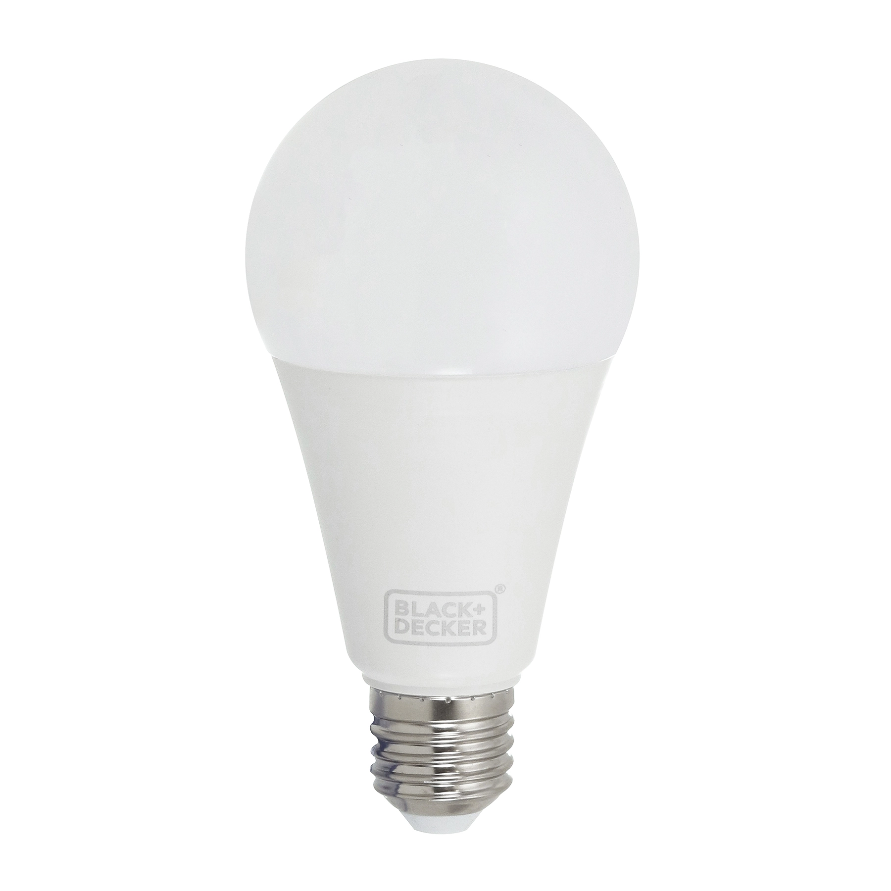 Lâmpada de LED E27 Bulbo 20W 1800lm Luz Amarela Bivolt Black + Decker