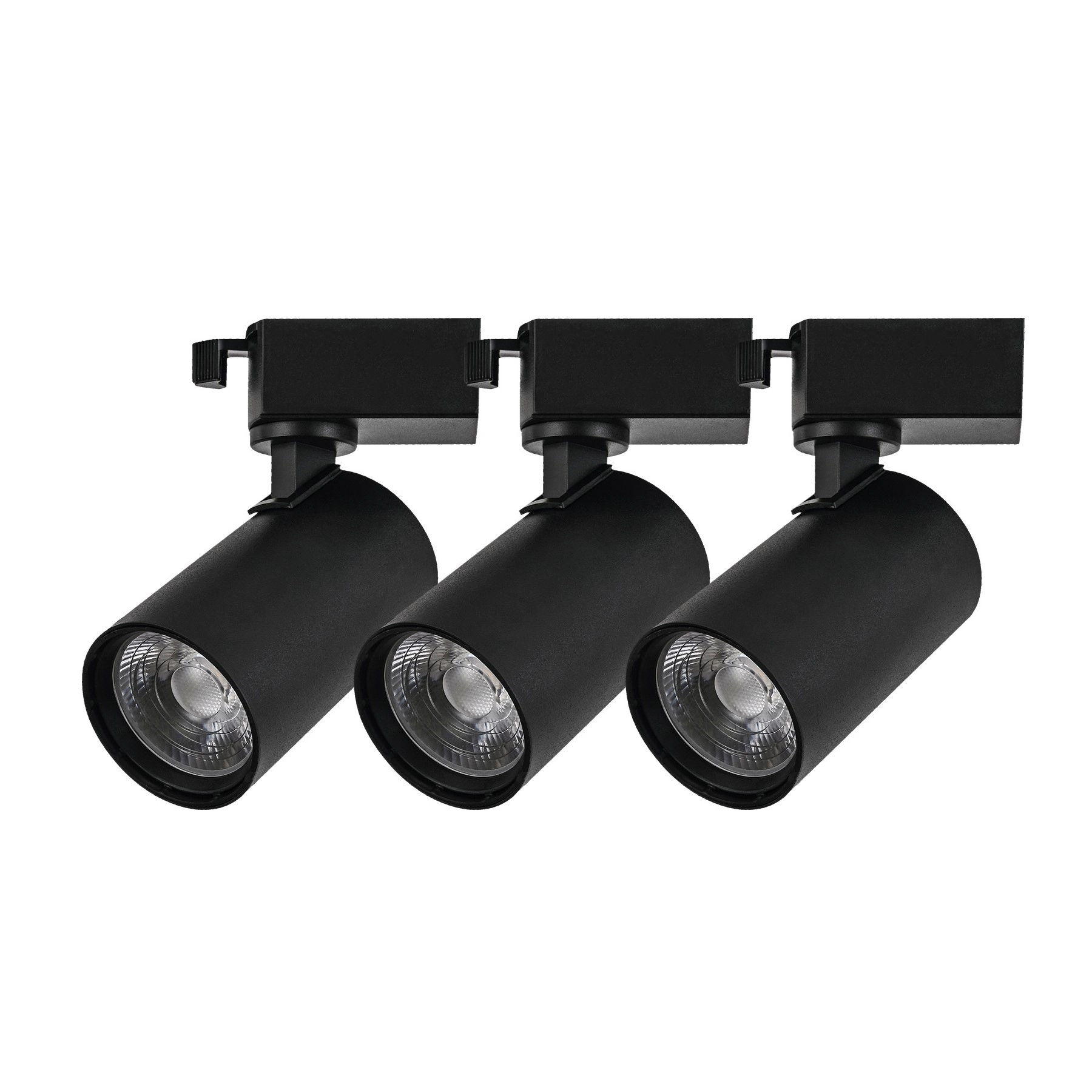 Kit Spot com Trilho com Led Amarelo Black  & Decker Preto Bivolt