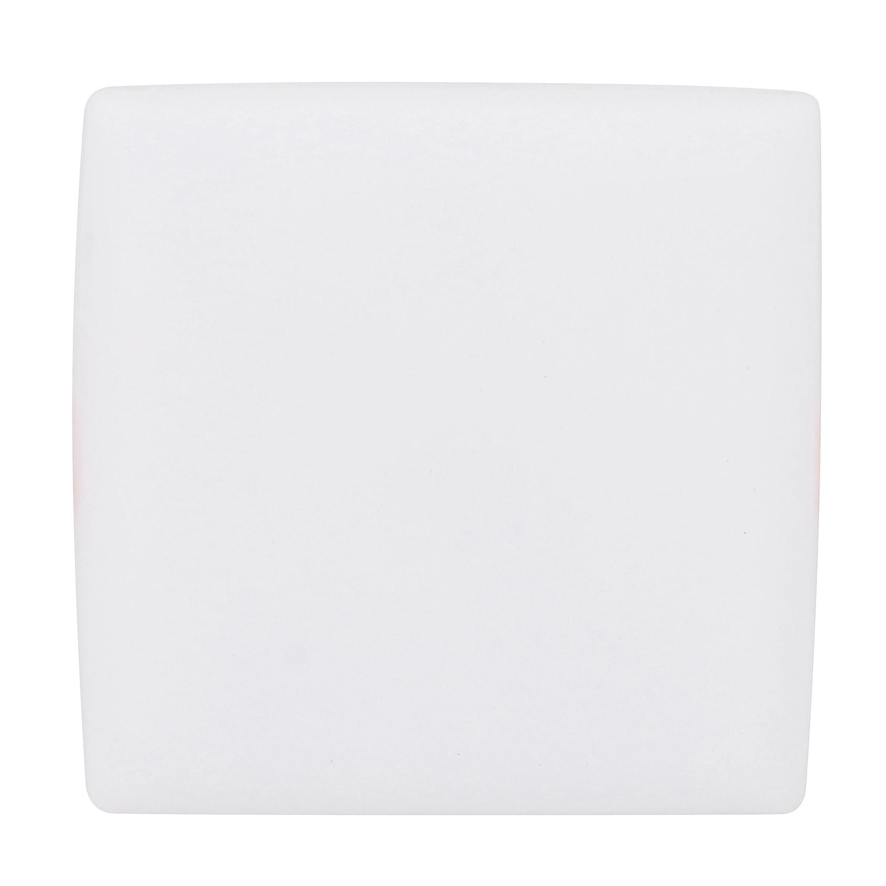 Painel de Led Embutir ou Sobrepor Quadrado Borda Infinita Luz Neutra 17W Black & Decker 12x12cm Branco Bivolt