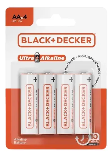 Pilha B D High Ultra Alkaline Aa Lr6 1.5v Blister C 4 Bdbt 00aa 04