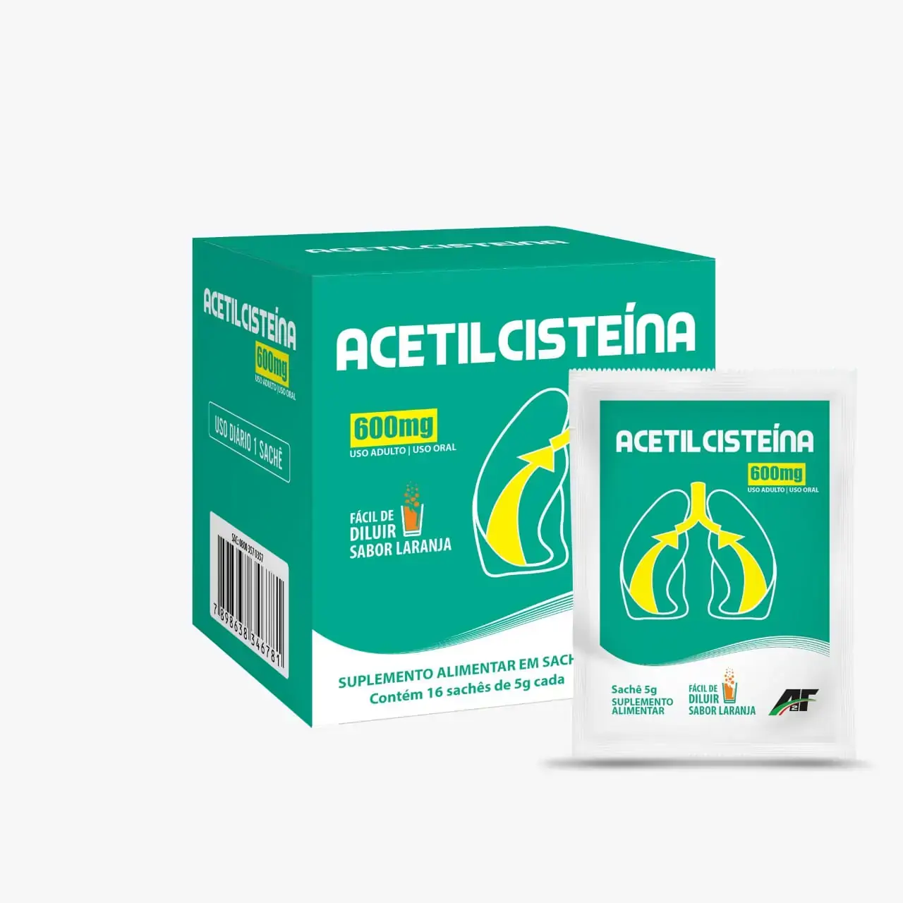 Acetilcisteina 600 Mg C 16 C 5