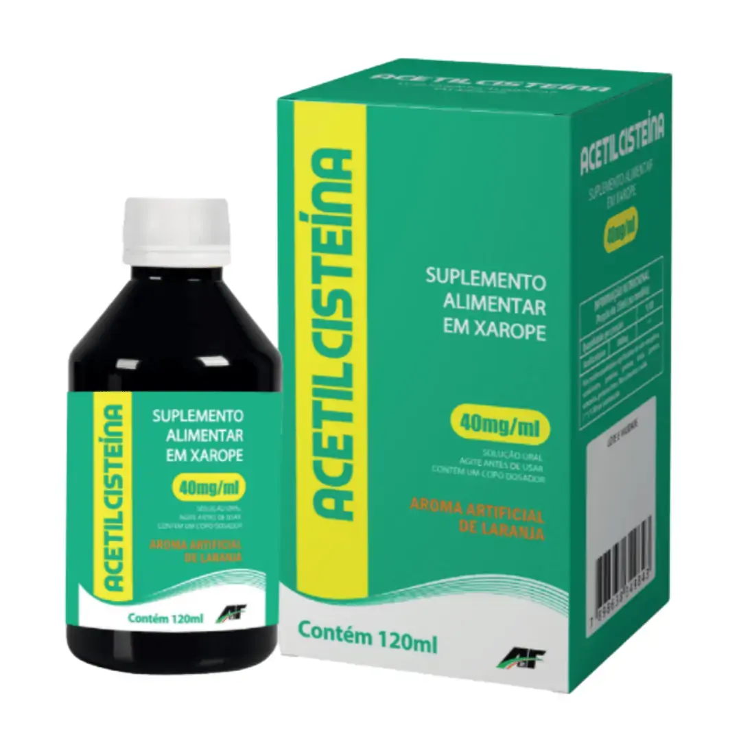 Acetilcisteina 40mg/ml Xpe Ad Laranja 120ml A2f