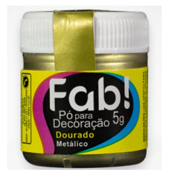 Po P/ Decoracao Cint. Dourado 5g