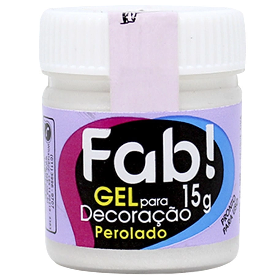 Gel P/decor Perolado 15g Fab