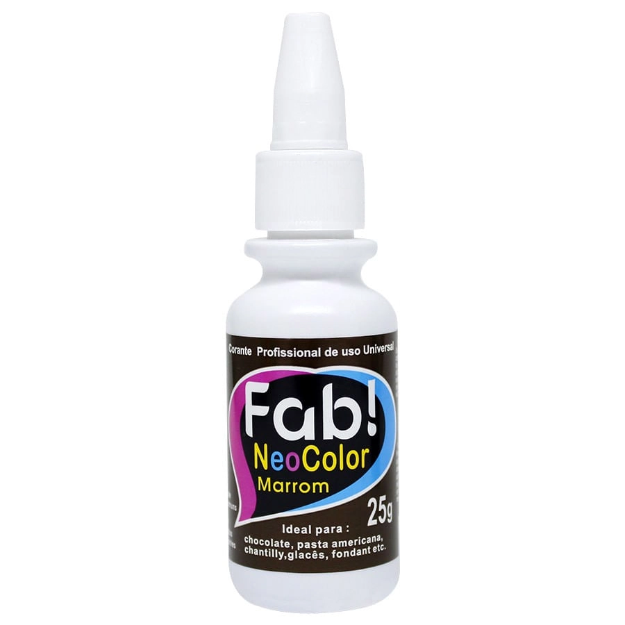 Corante Fab Neo Color Marrom 2