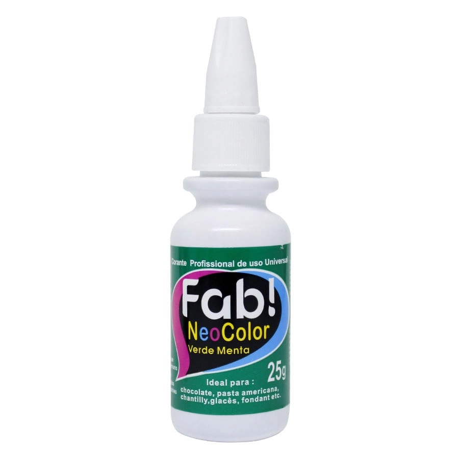 Corante Neocolor Verde Menta 25g Fab