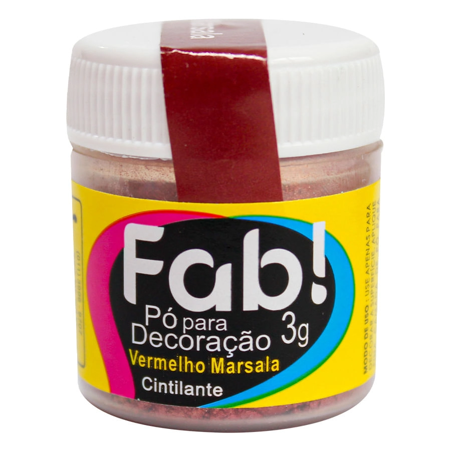 Po Decor Verm Marsala 3g Fab