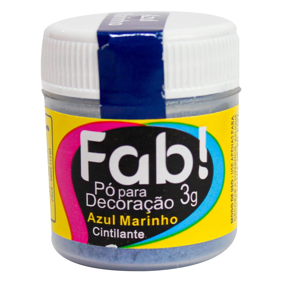 Po Decor Azul Marinho 3g Fab
