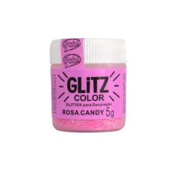 Po P.decor Candy Glitter Rosa 5g 16030622 Fab