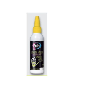 Caneta Magica Gel Amarelo Neon 16010601 Fab