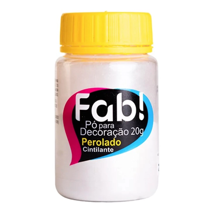 Po P/decoracao Perolado 20g Fab