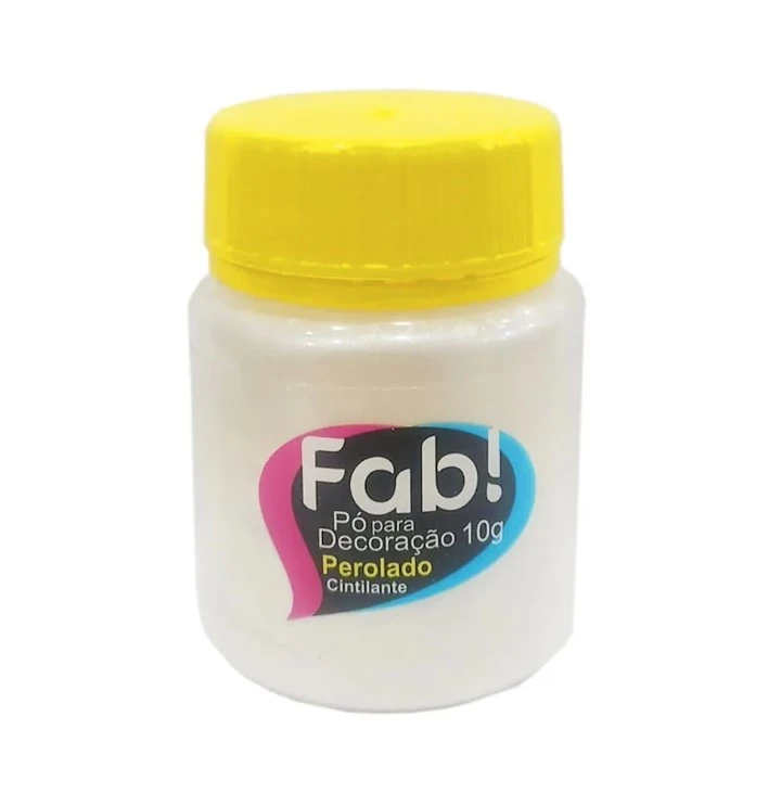Po P/decoracao Perolado Cristal 10g Fab