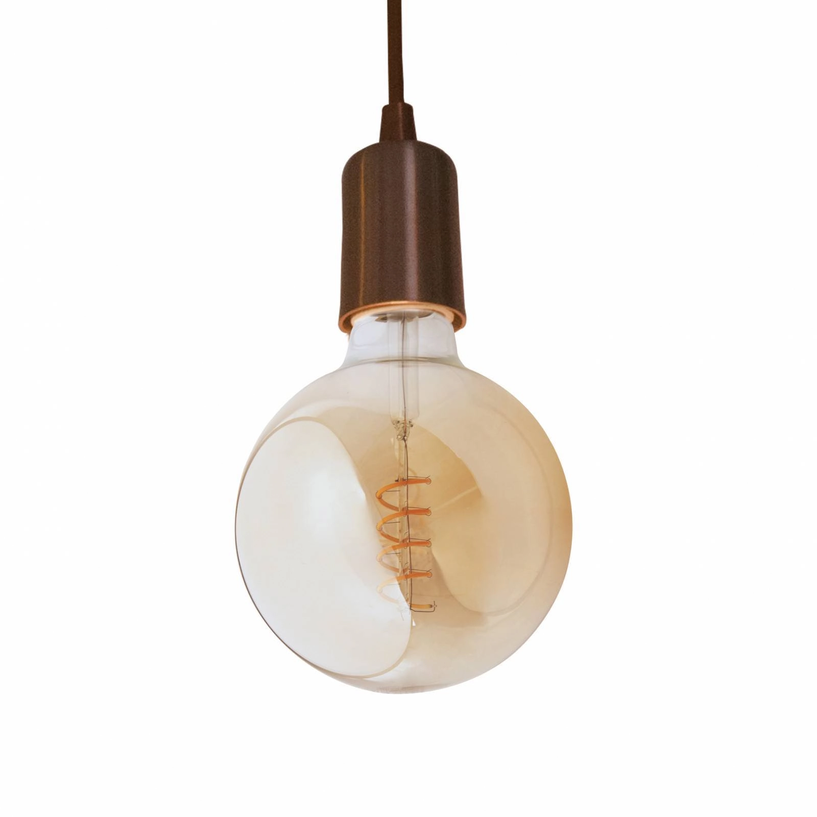 Lâmpada Retro Filamento Led 4w G125 Âmbar 2200k