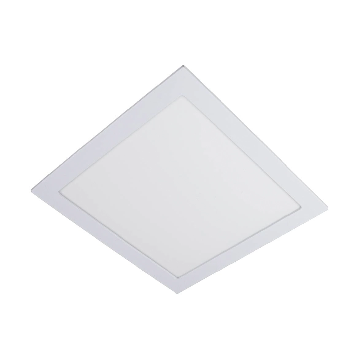 Plafon Led Embutir Quadrado 48w 60cm Branco Quente Eaq6048 St2683