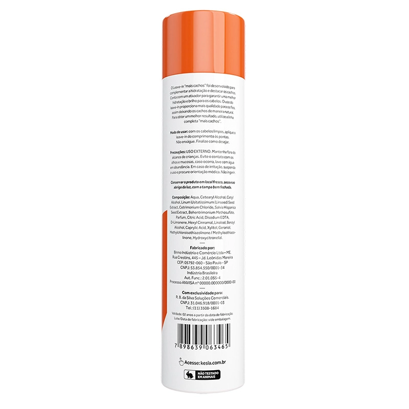 Leave In Kesla Mais Cachos 300ml