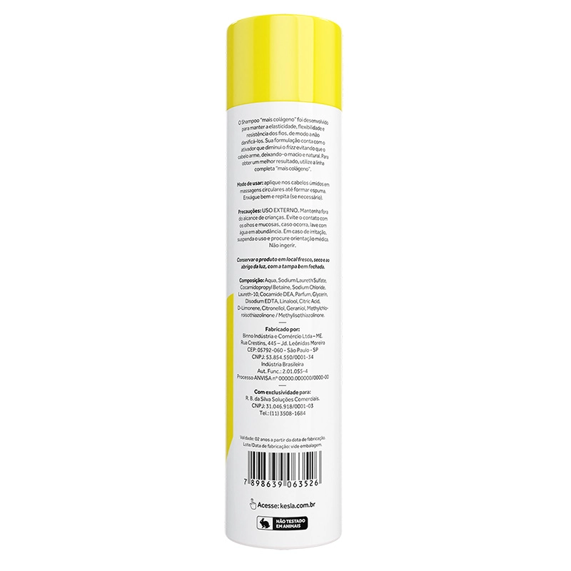Shampoo Kesla Mais Colageno 300ml