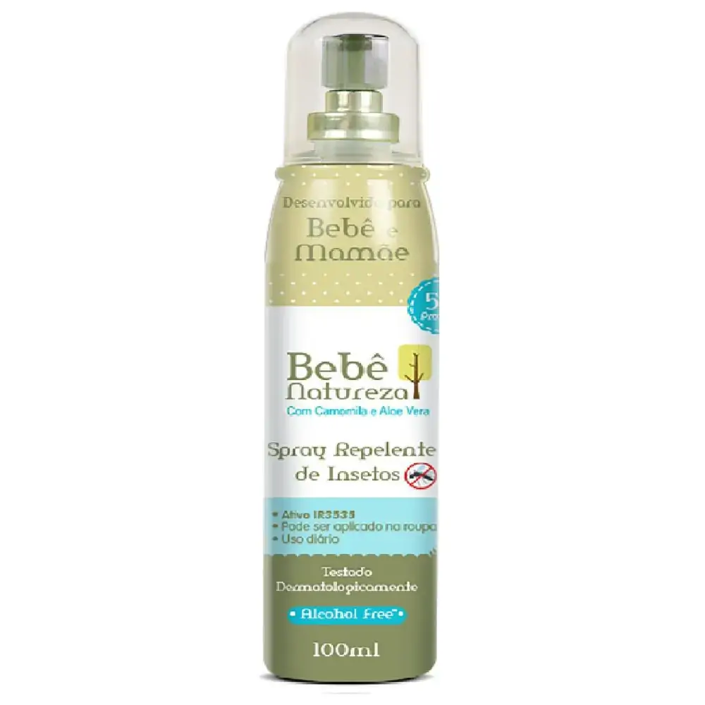 Repelente De Insetos 100ml Bebe Natureza Spray