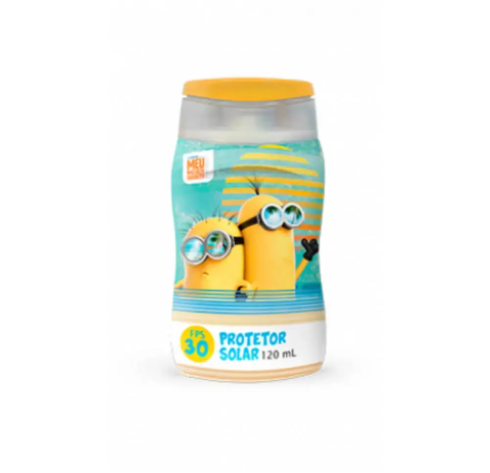 Protetor Solar Fps 30 Meu Malvado Favorito Nutriex Marcas Kids Frasco 120ml