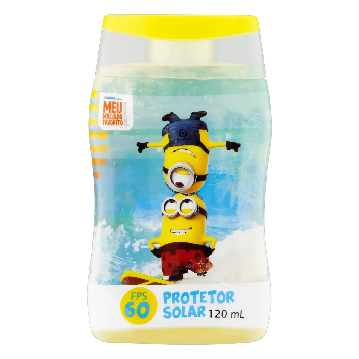 Protetor Solar Fps 60 Meu Malvado Favorito Nutriex Marcas Kids Frasco 120ml