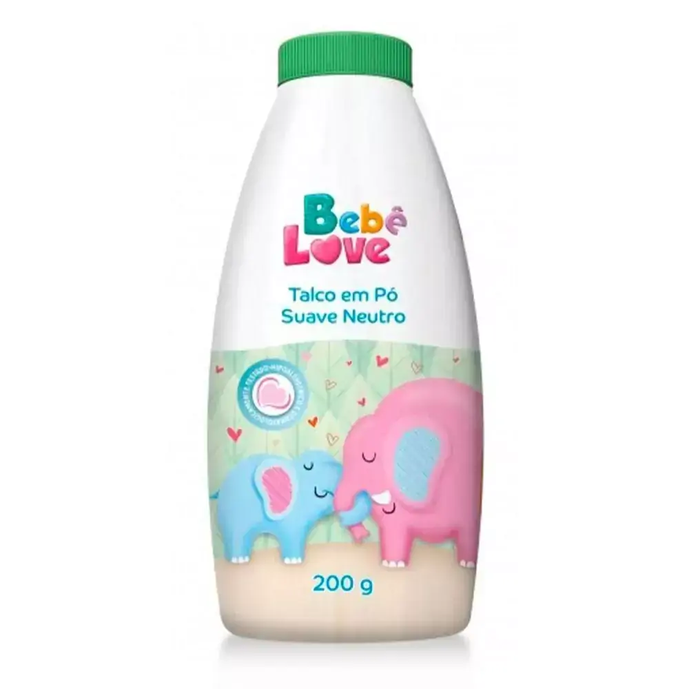 Talco Bebê Love Suave Nutriex - 200g