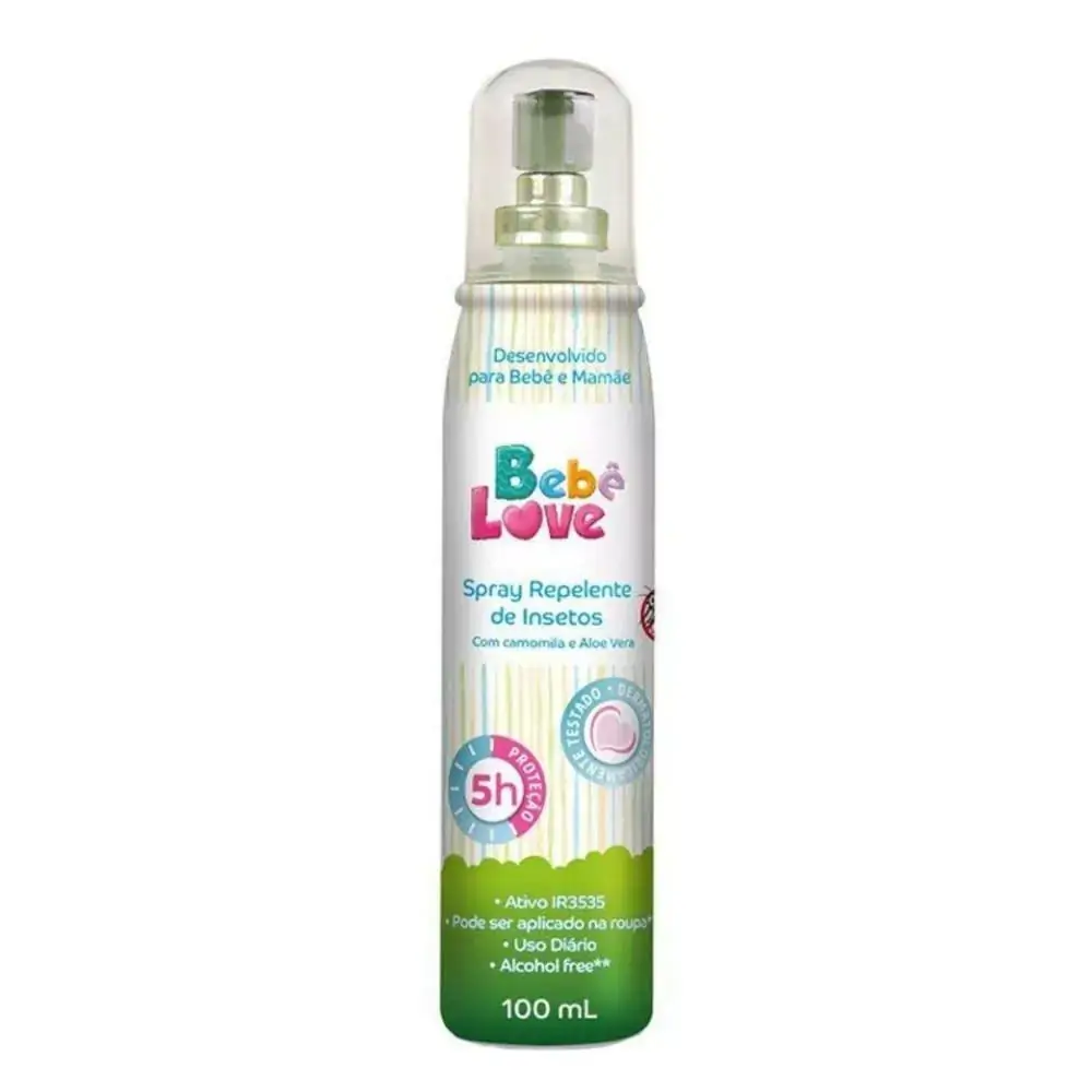 Repelente Bebe Love Spray Infantil 100ml Nutriex