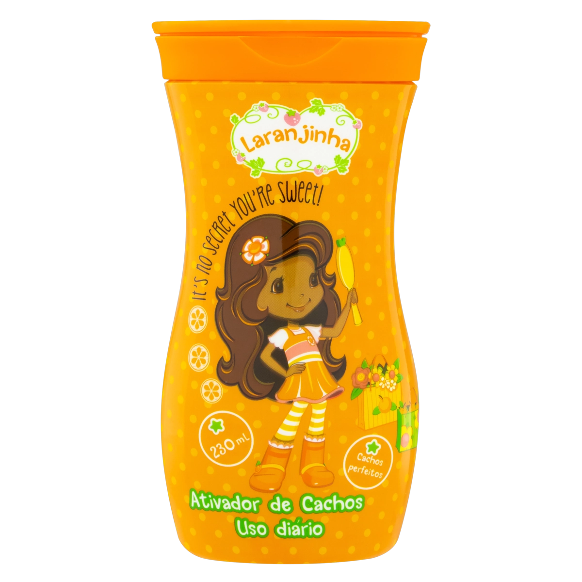 Ativador De Cachos Laranjinha Nutriex Marcas Teens Cachos Perfeitos Frasco 230ml