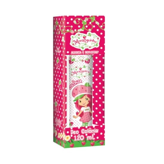 Deo Colônia Alegria E Bem Estar Moranguinho Nutriex Marcas Teens Caixa 120ml