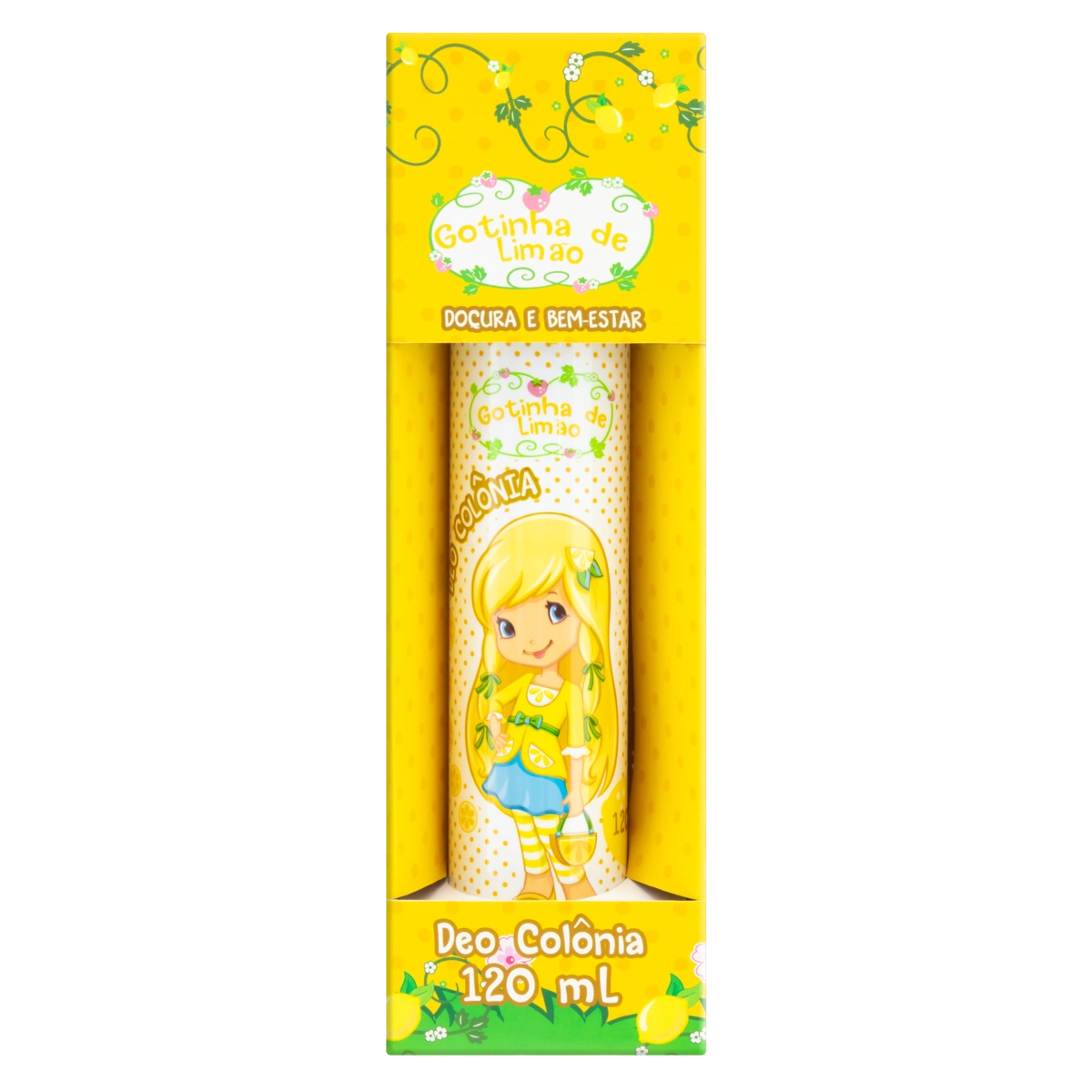 Deo Colônia Doçura E Bem Estar Gotinha De Limão Nutriex Marcas Teens Caixa 120ml