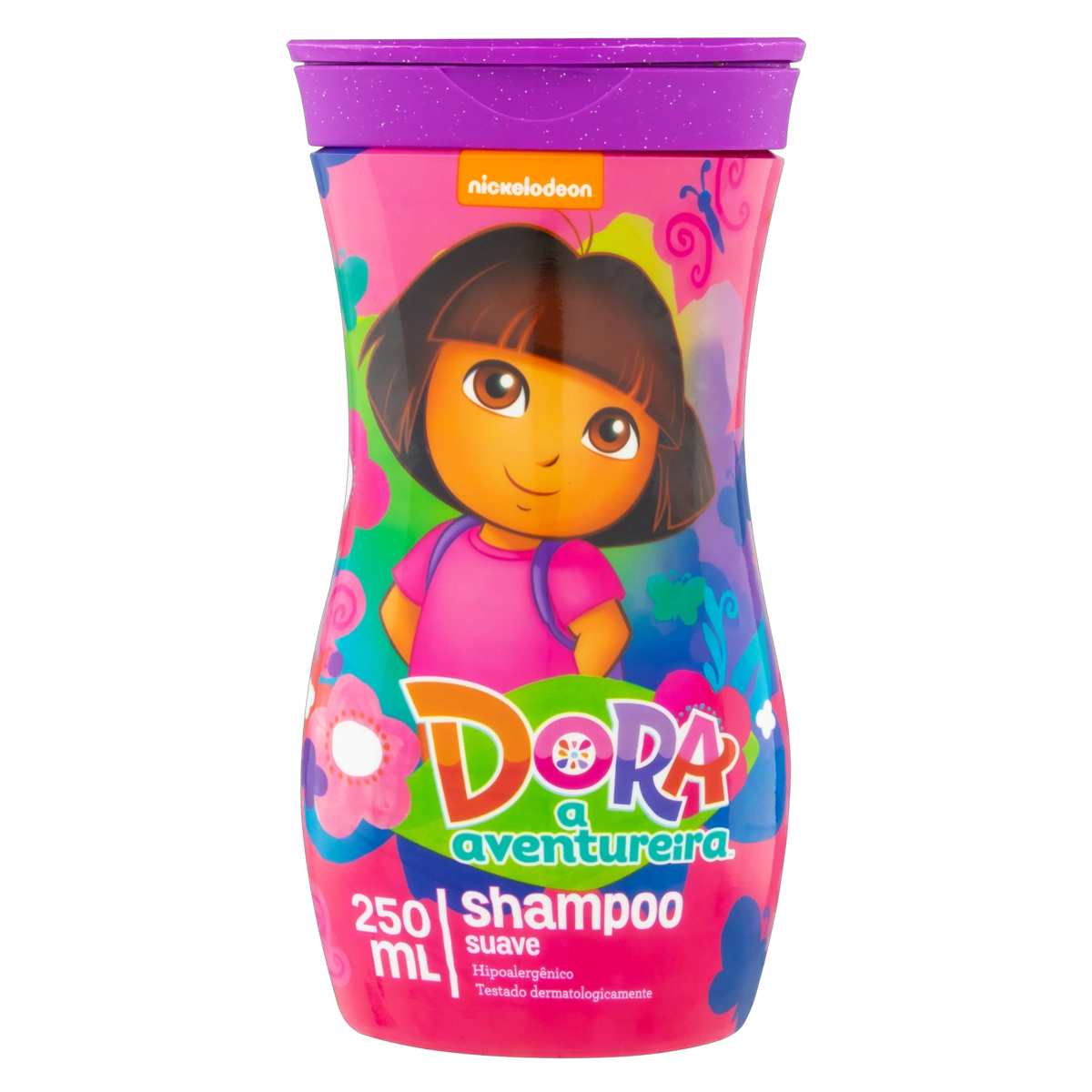 Shampoo Infantil Suave Dora A Aventureira Nutriex Marcas Frasco 250ml