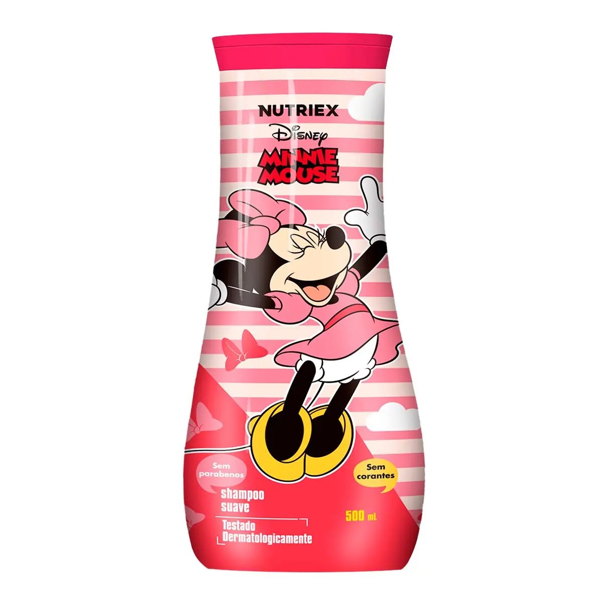 Shampoo Suave Infantil Minnie Mouse Nutriex Marcas Frasco 500ml