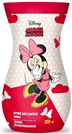 Creme Para Pentear Infantil Suave Minnie Mouse Nutriex Marcas Frasco 250ml