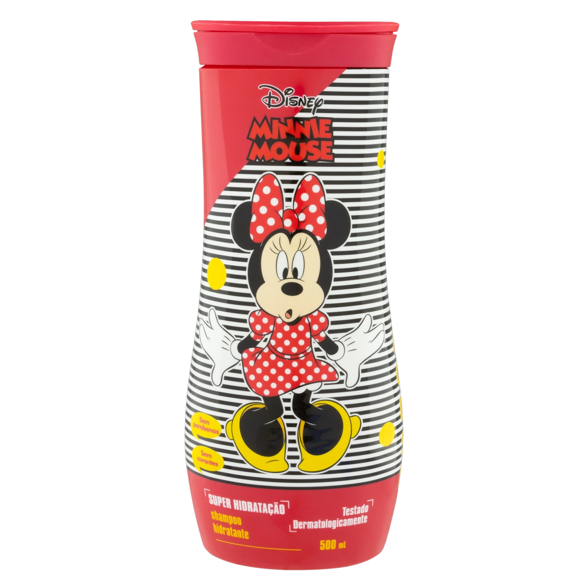 Shampoo Infantil Hidratante Minnie Mouse Nutriex Marcas Frasco 500ml