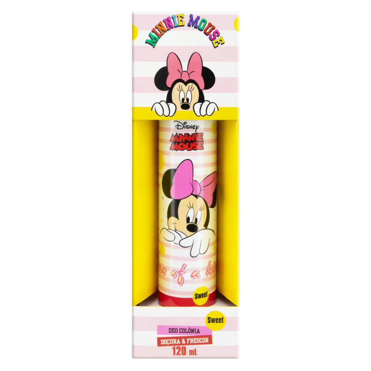 Deo Colônia Sweet Minnie Mouse Nutriex Marcas Teens Caixa 120ml