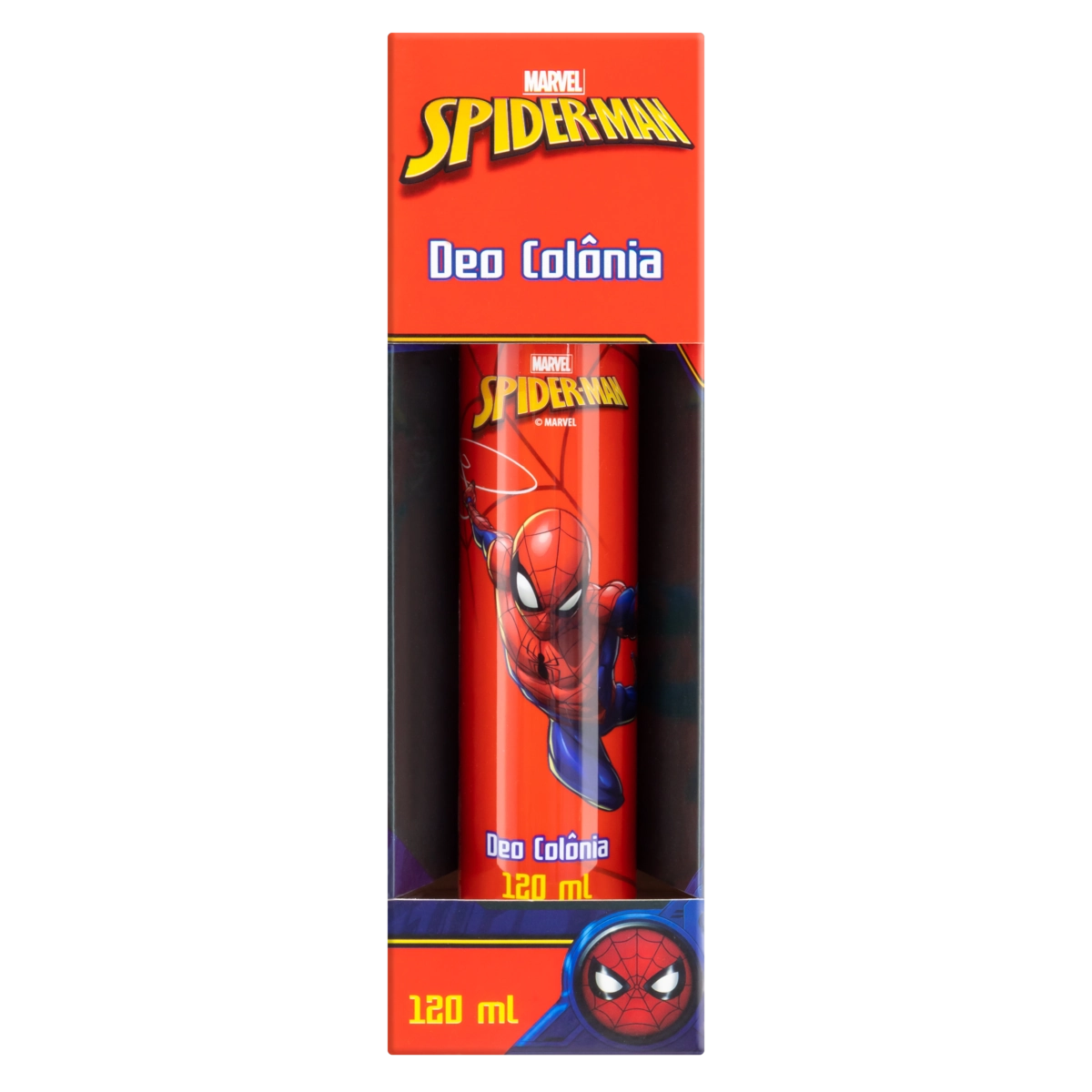 Deo Colônia Spider Man Nutriex Marcas Teens Caixa 120ml