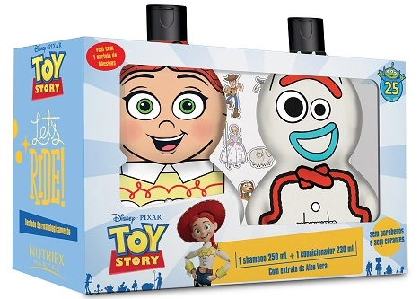 Kit Shampoo 250ml Condicionador 230ml Infantil Toy Story Nutriex Marcas