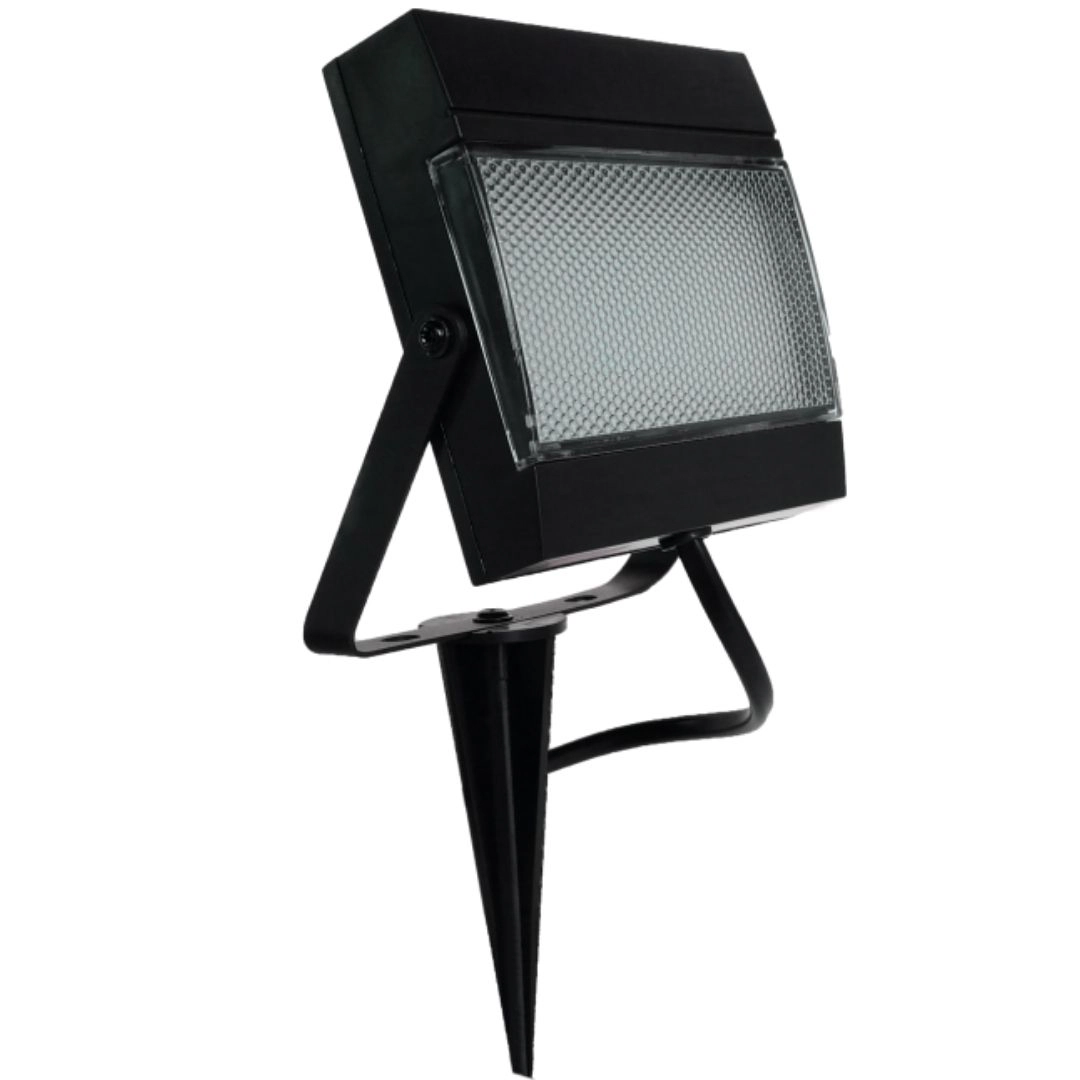 Refletor Led Espeto 7,5w Ecoforce Branco Frio Área Externa