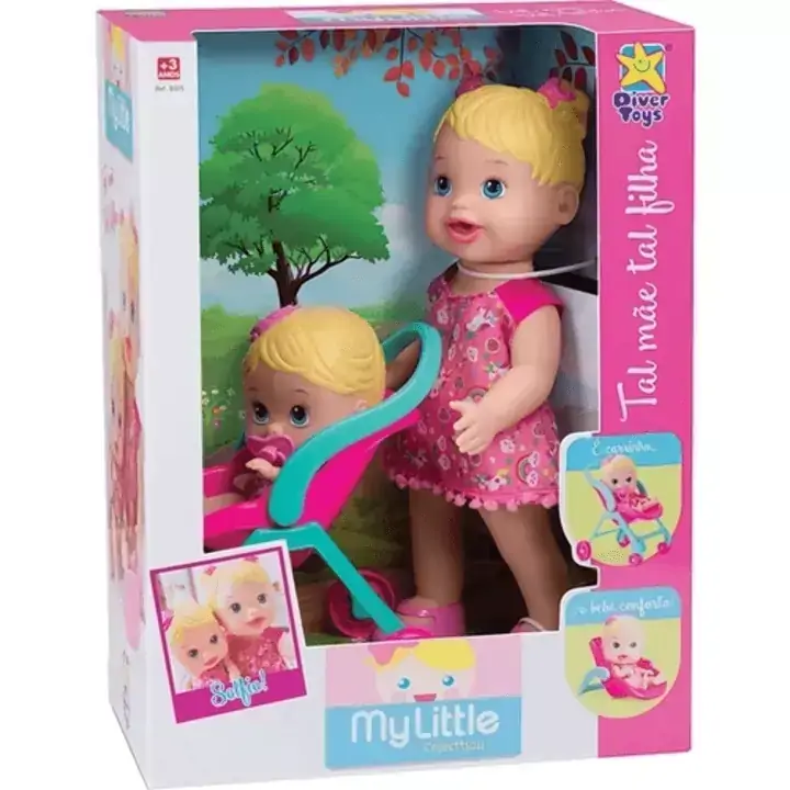 Boneca My Little Collection Tal Mãe Tal Filha 8020 Divertoys