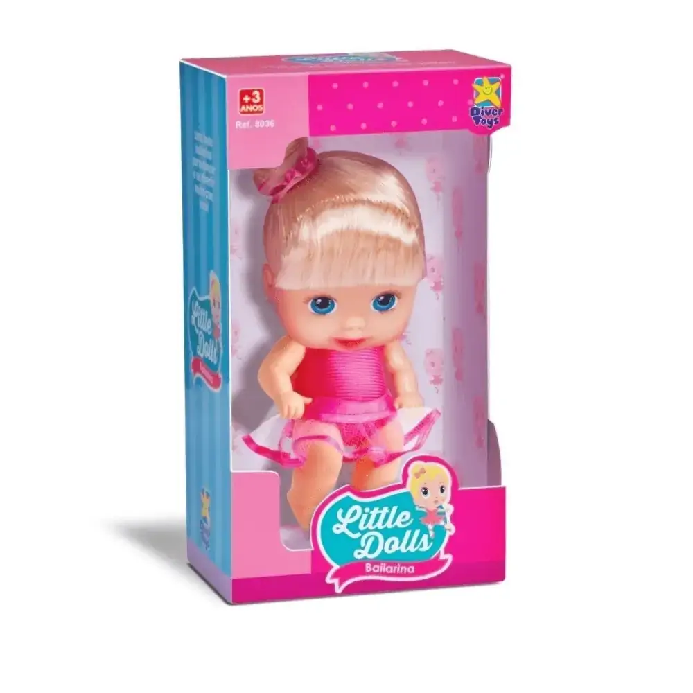 Boneca Litte Dolls Bailarina Un
