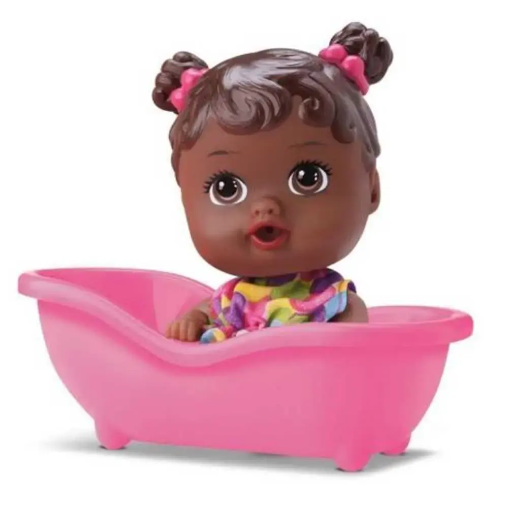 Boneca Negra My Little Dolls Banheirinha - Divertoys