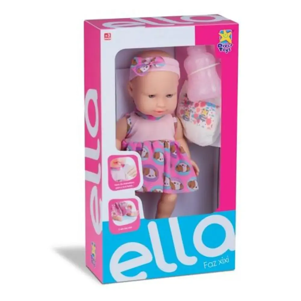 Boneca Ella Faz Xixi