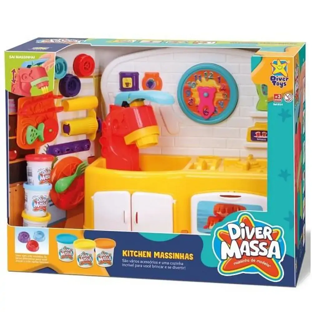 Kitchen Massinha Divertoys