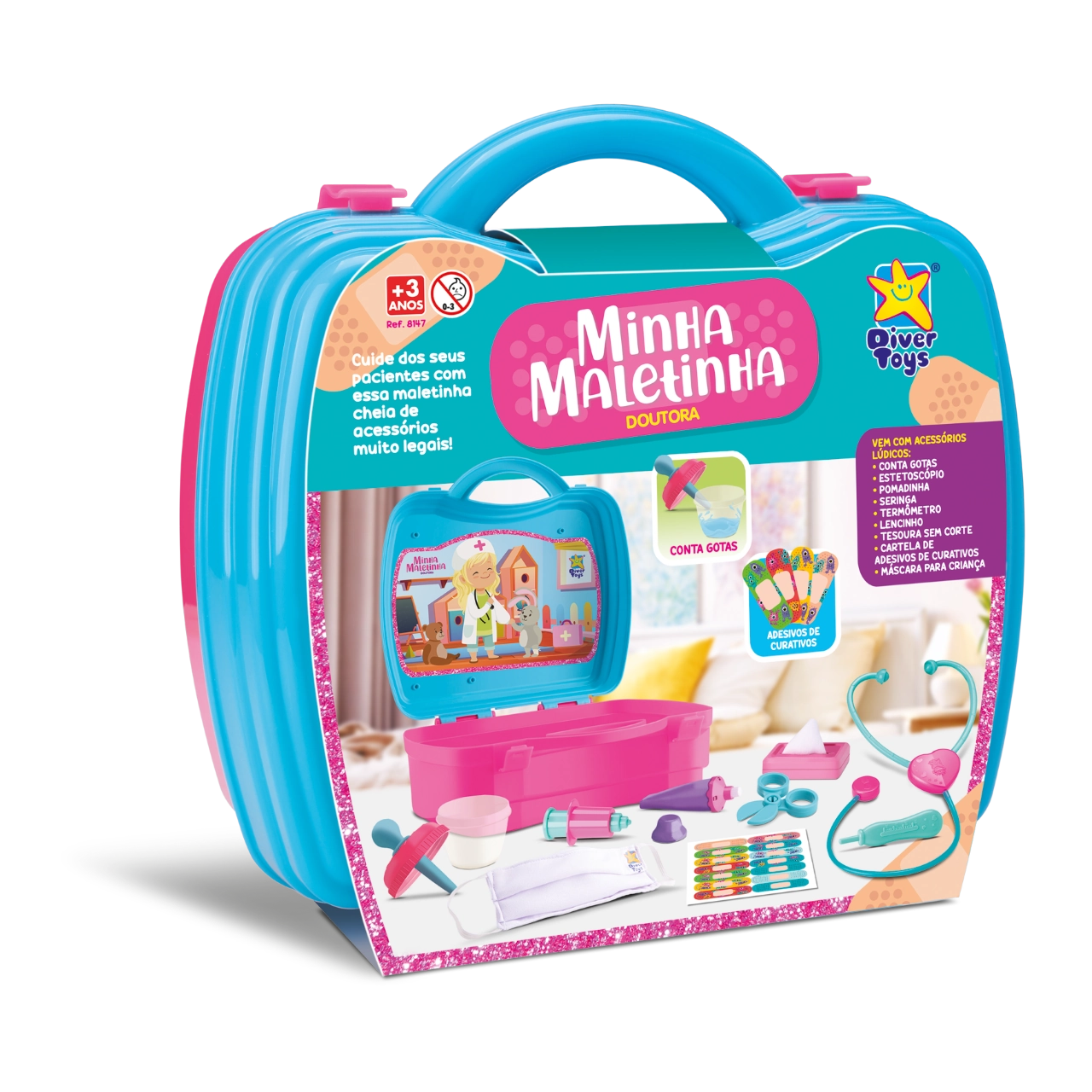 Minha Maletinha Doutora - Divertoys