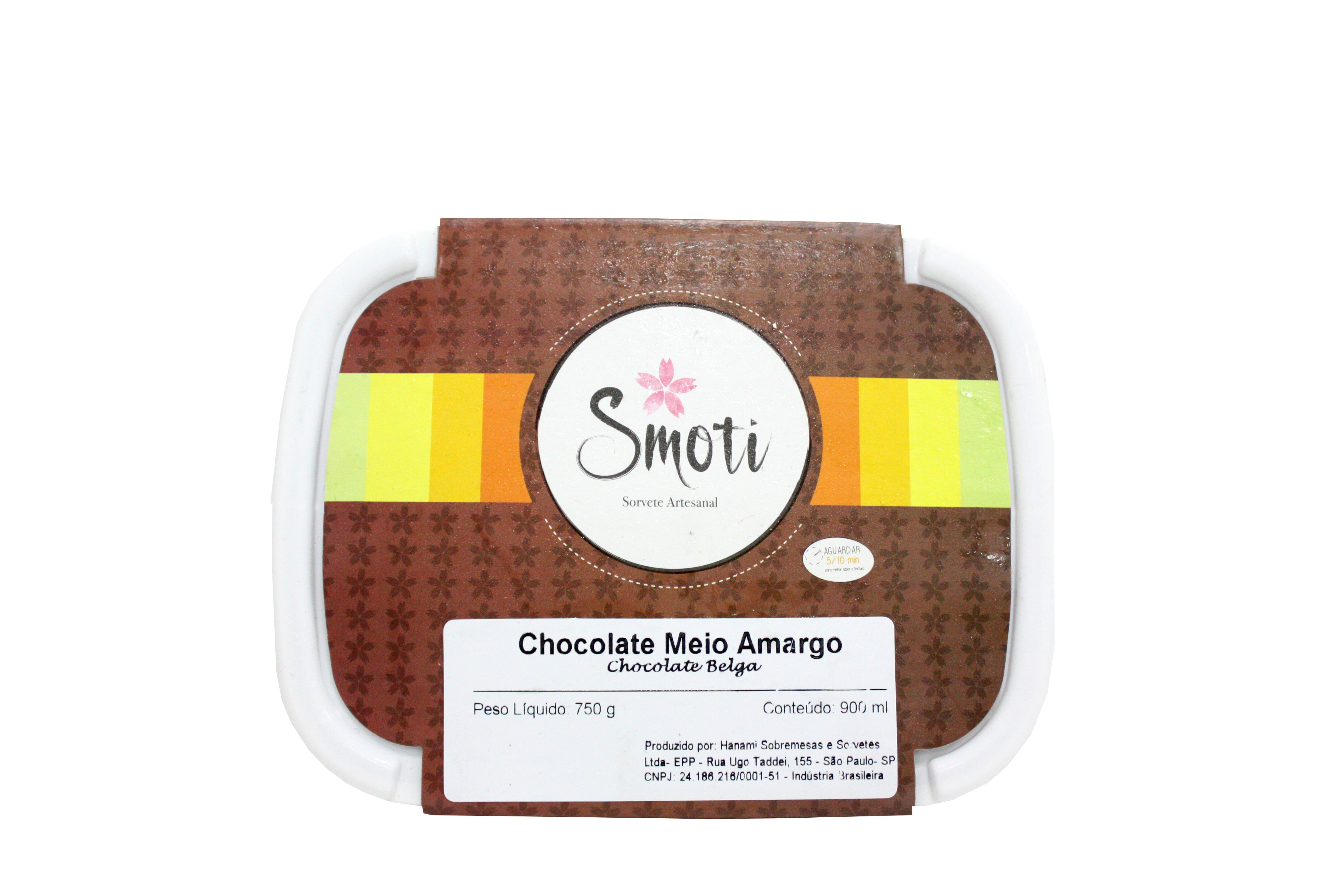 Sorvete Hanami 900ml Meio Amargo