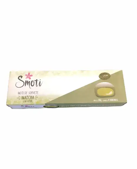 Moti De Sorvete Smoti 180g Matcha C/ 4uni