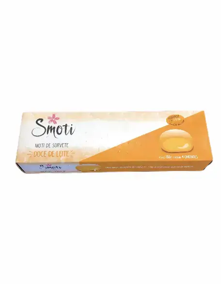 Moti De Sorvete Smoti 180g Doce De Leite C/ 4uni