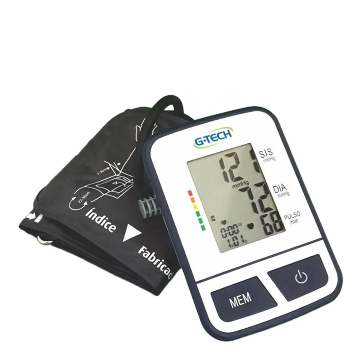 Medidor de Pressão de Braço com Detecção de Arritmia Cardíaca Digital Automático BSP11 G-Tech