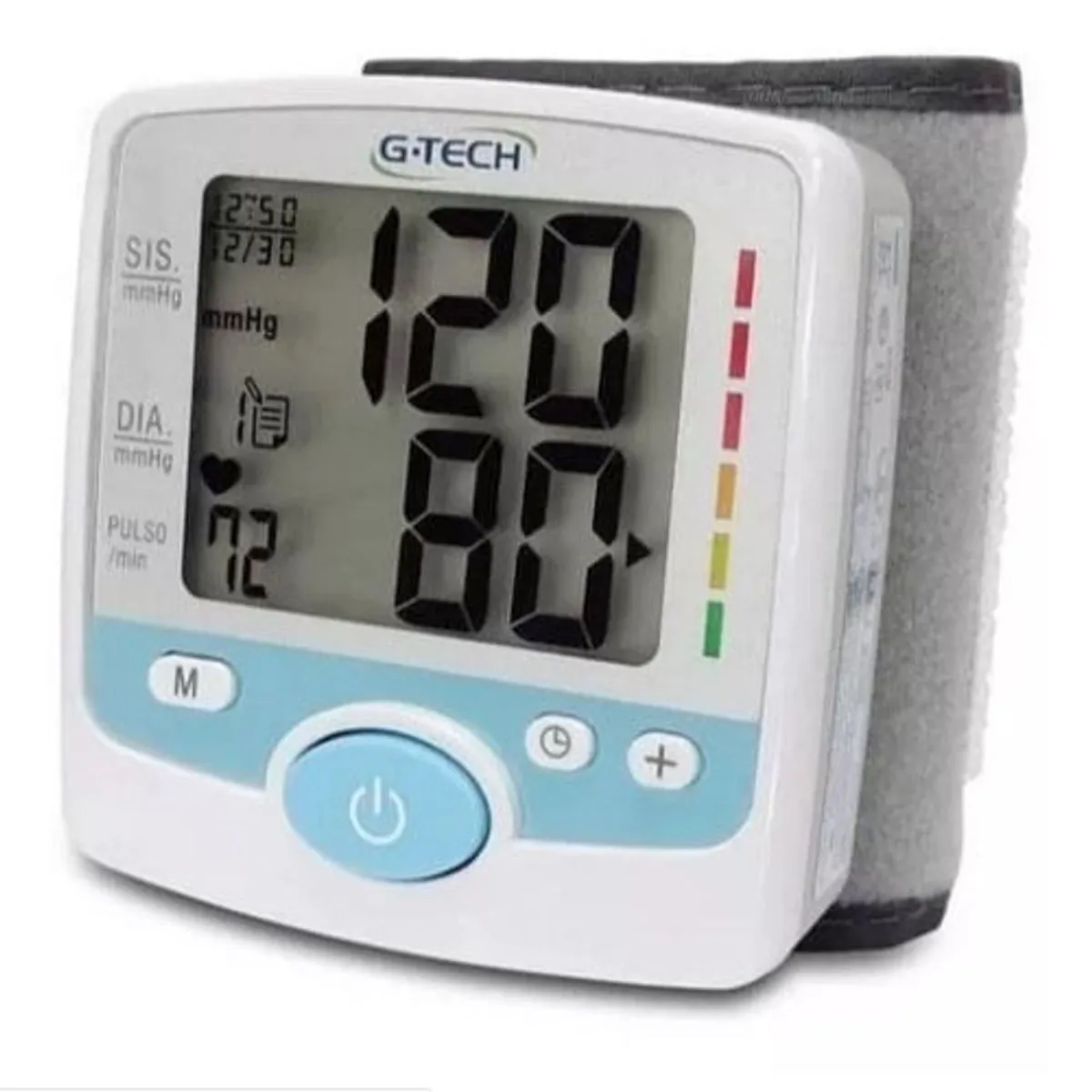 Medidor de Pressão de Pulso com Detecção de Arritmia Cardíaca Digital Automático GP200 G-Tech